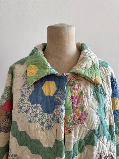 old quilt coat