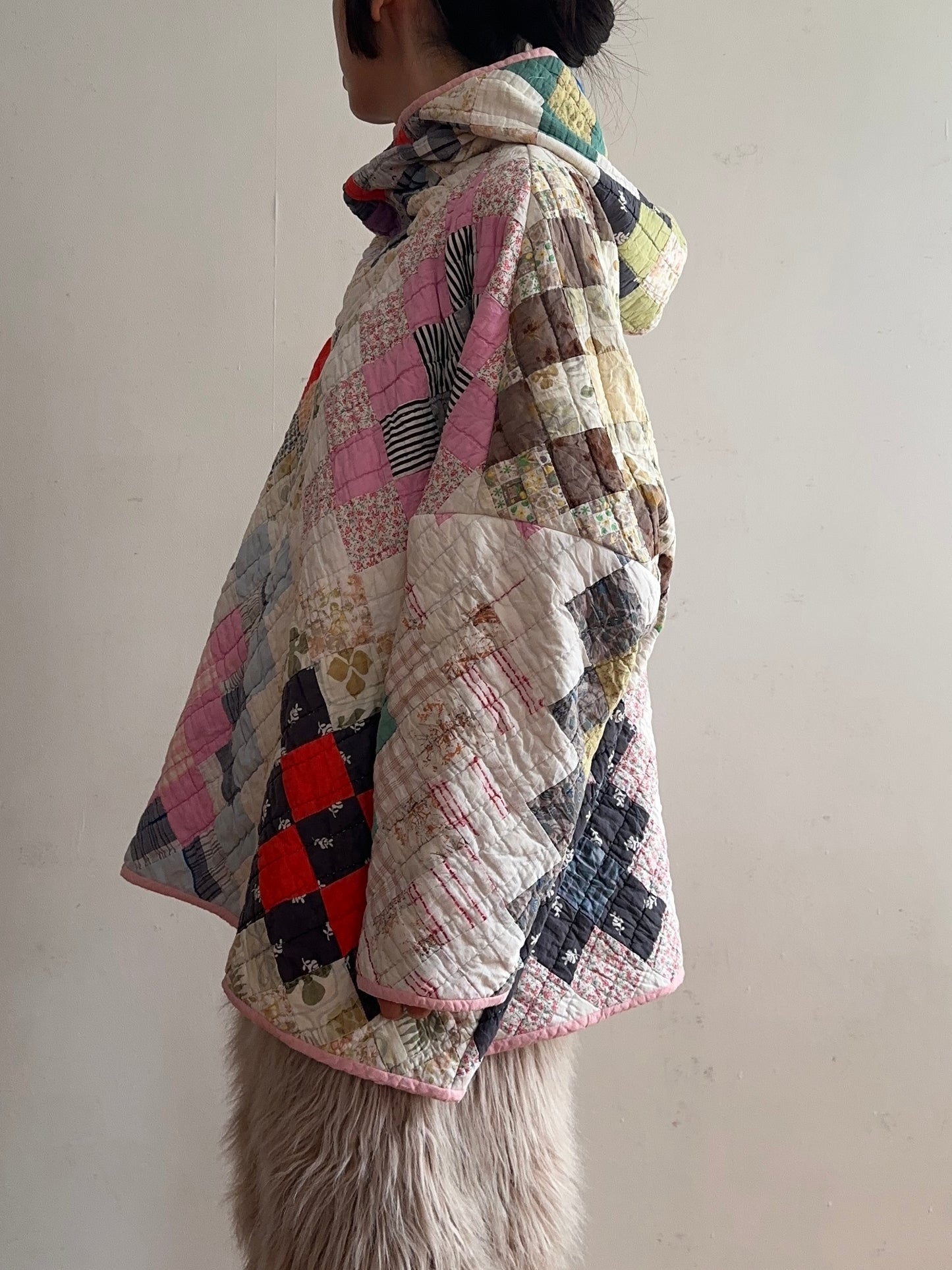 old quilt parka