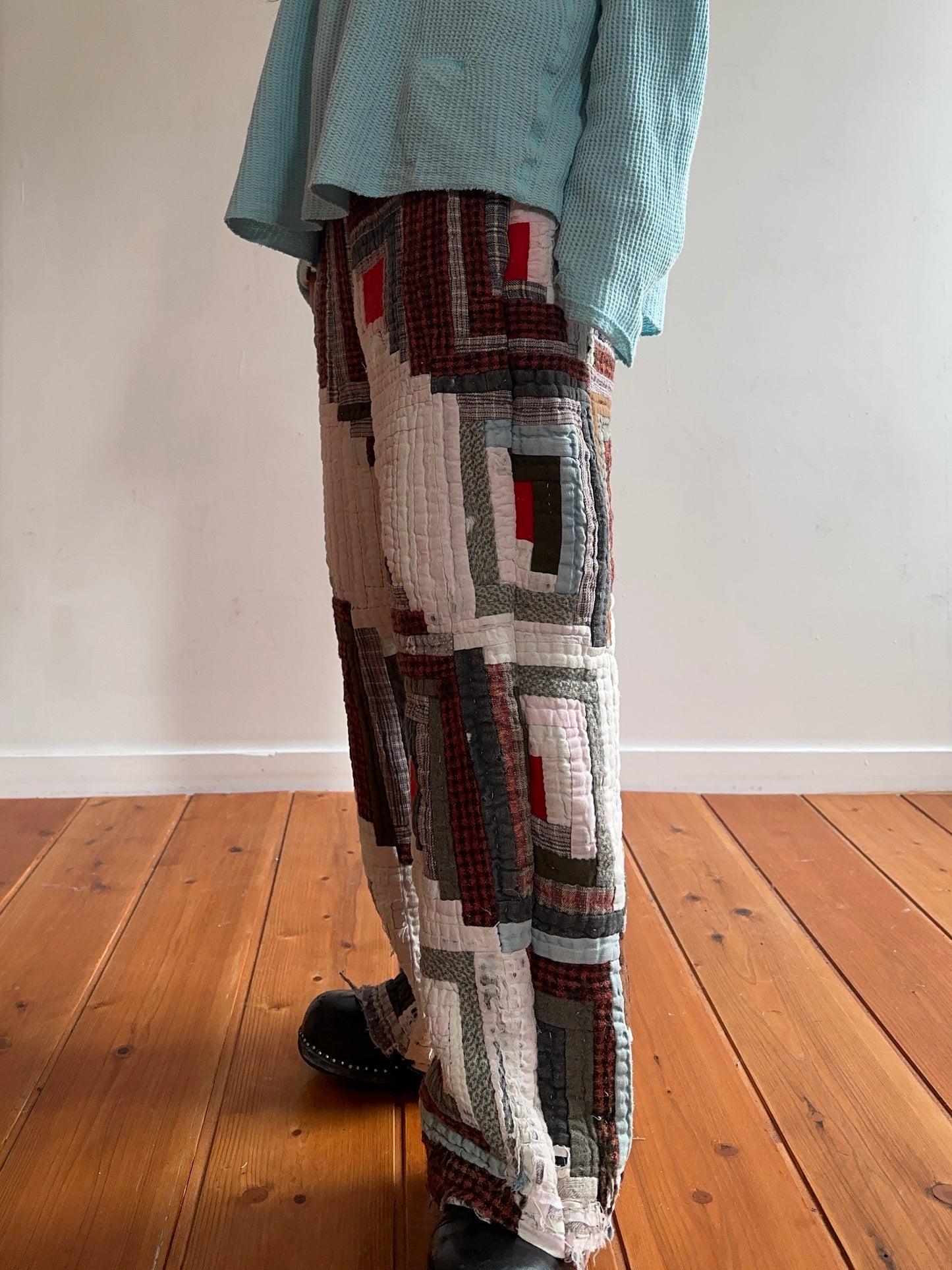 old quilt pants