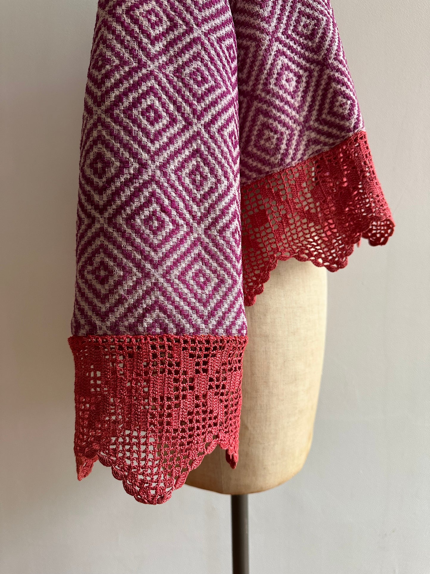 old coverlet short jacket