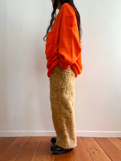 old fur pants / custard