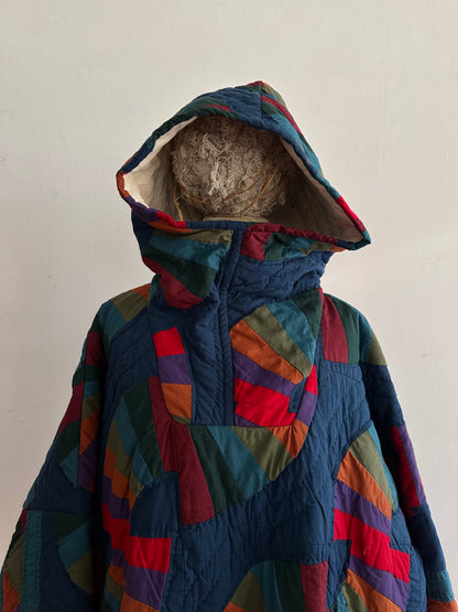 old quilt parka