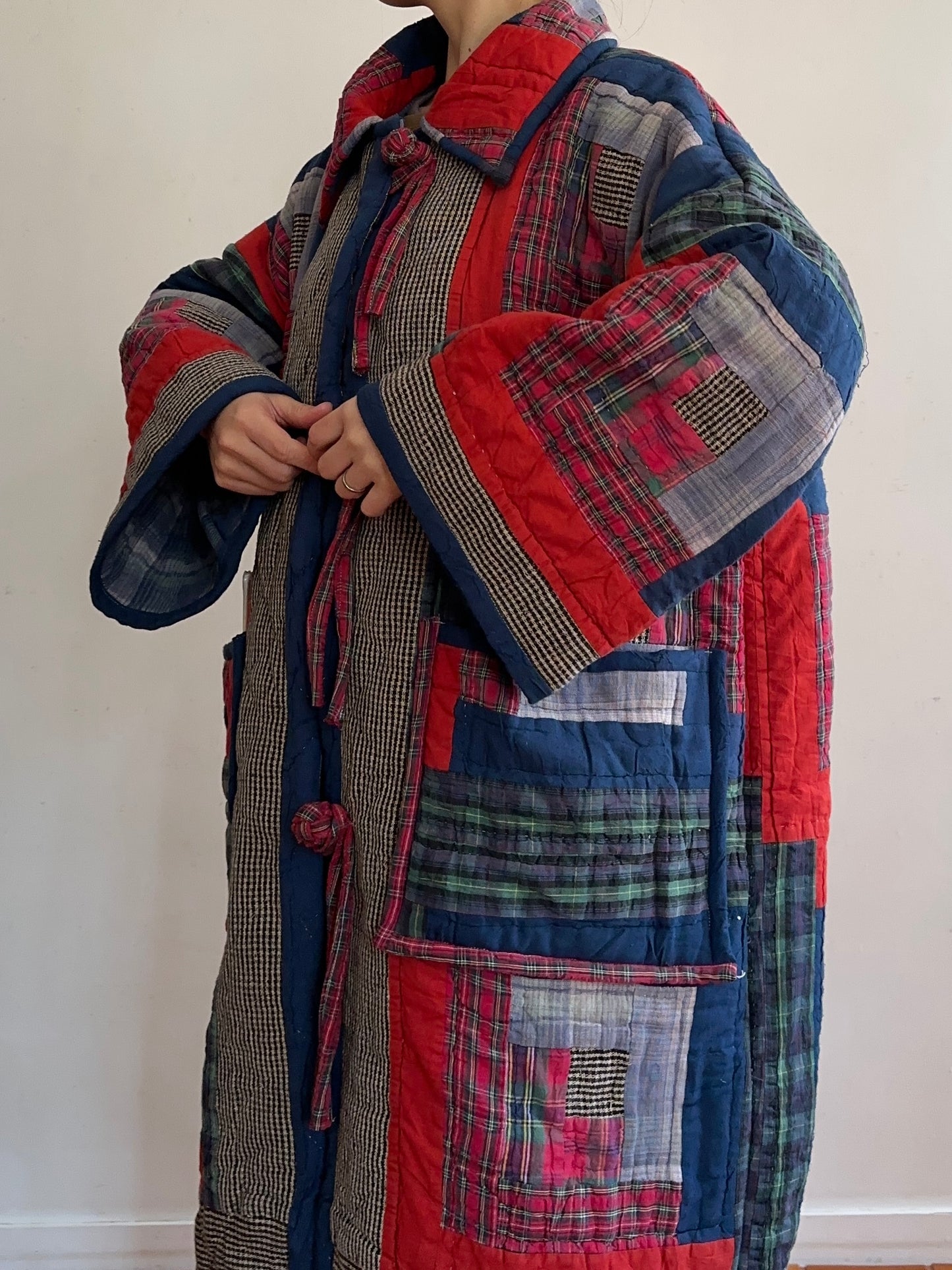 old quilt coat