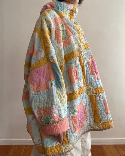 old quilt parka