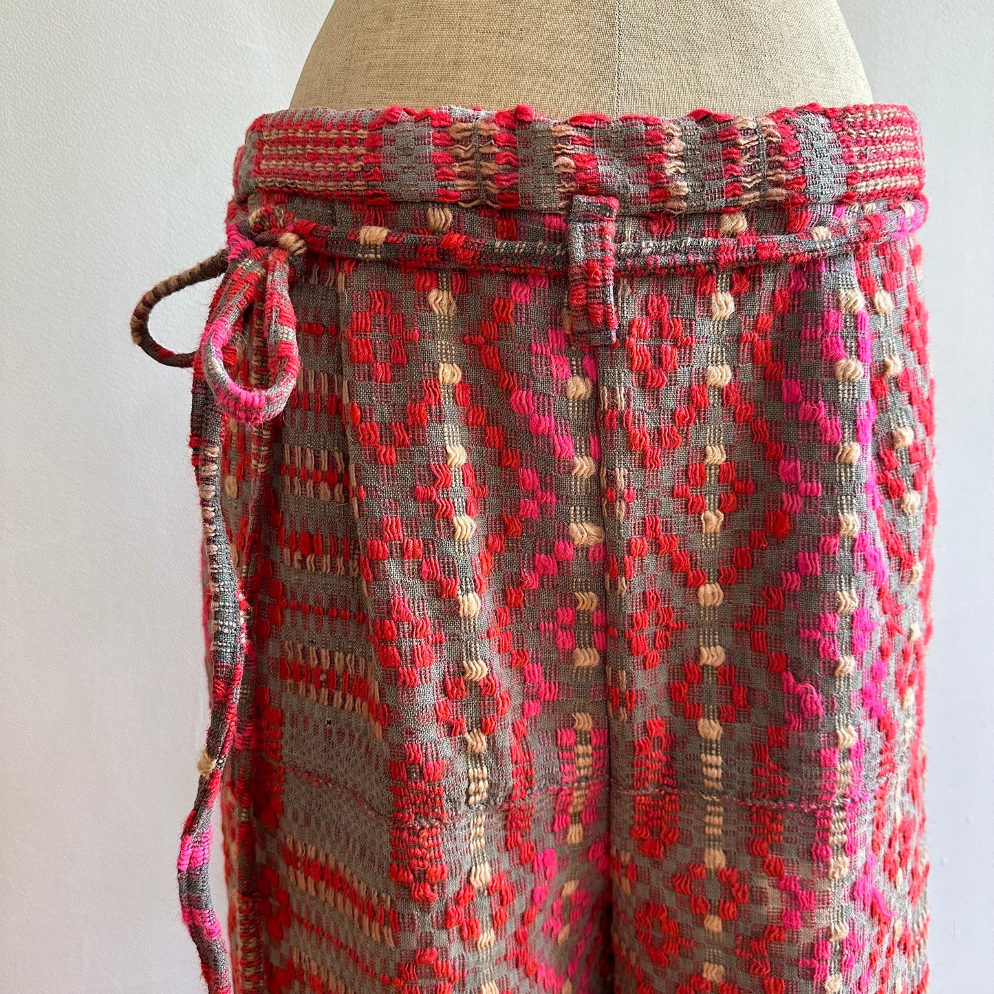 old coverlet tuck wide pants