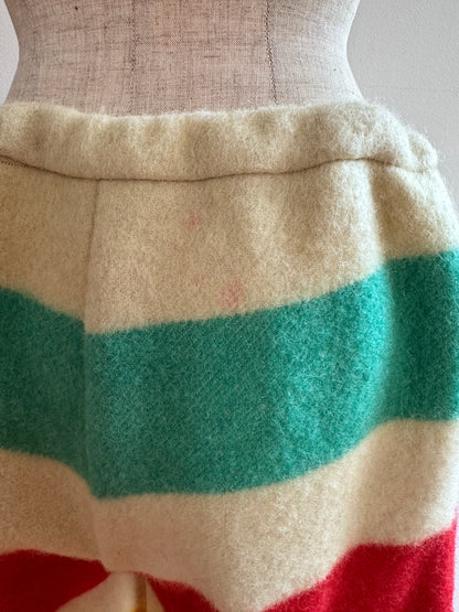 old blanket wide pants