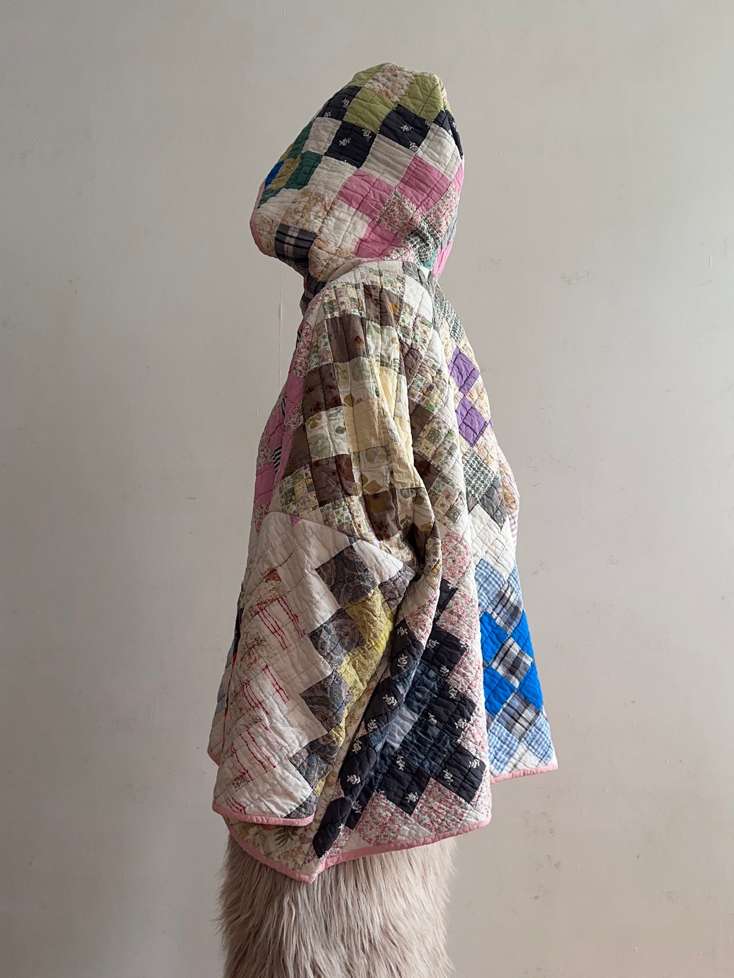 old quilt parka