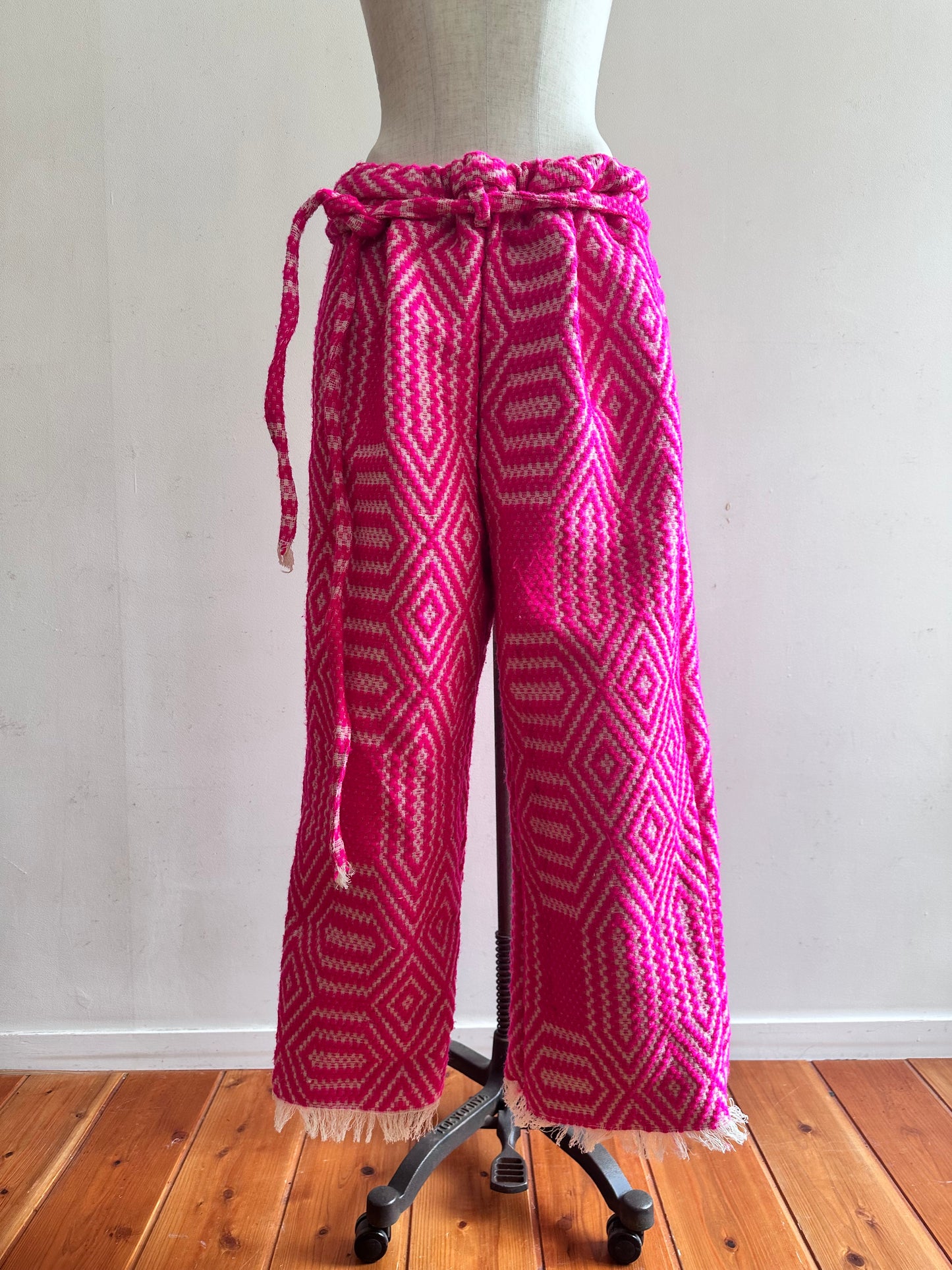 old coverlet tuck wide pants