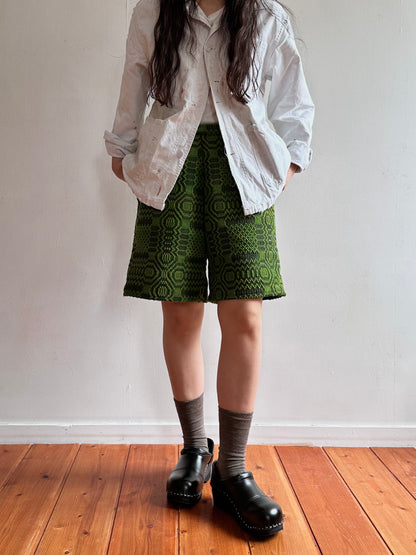 old coverlet short pants / green