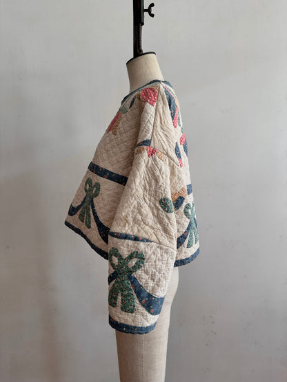 old quilt lantern tops