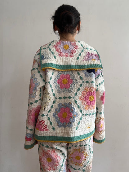 old quilt sailor shirt