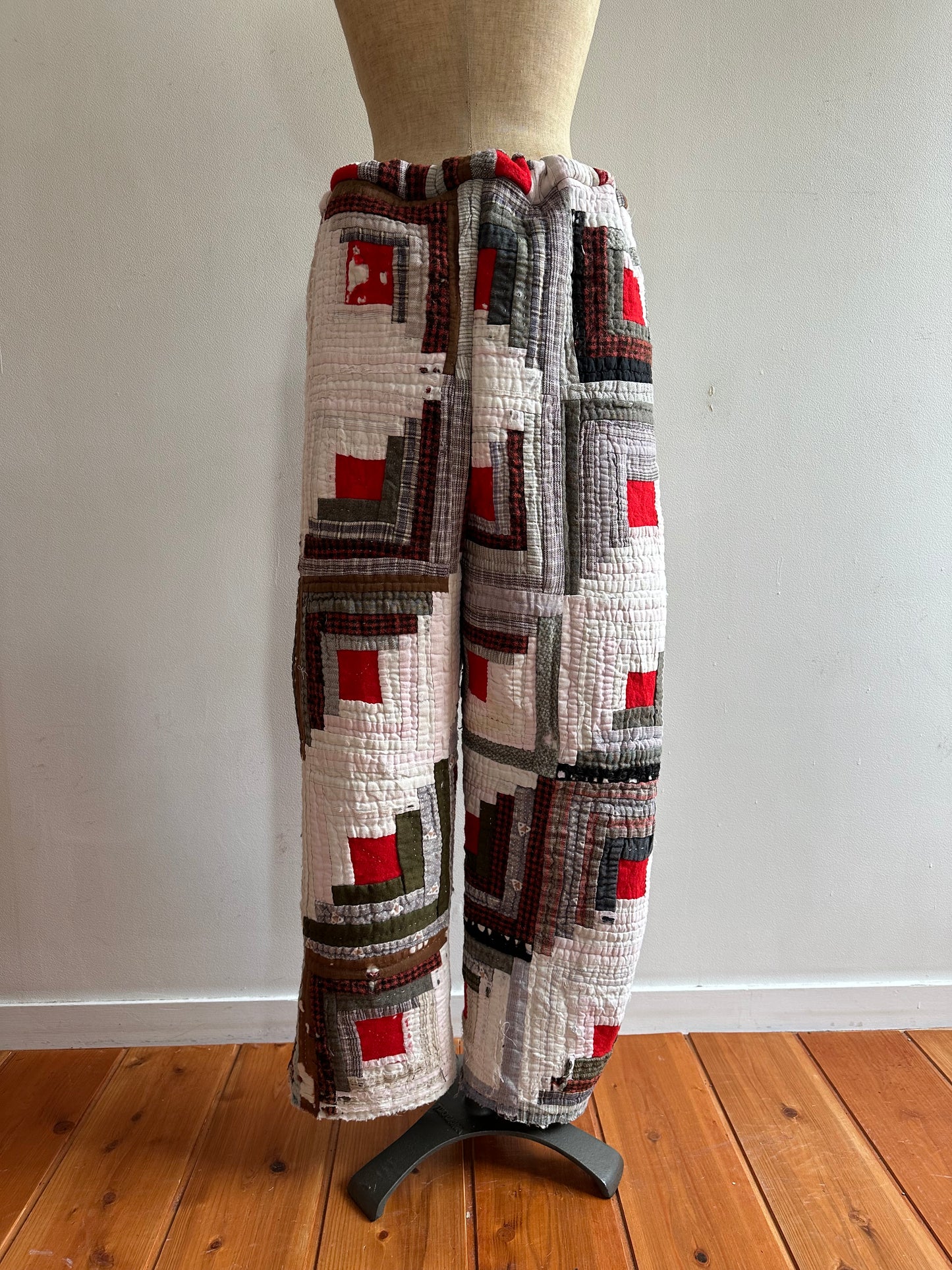 old quilt pants