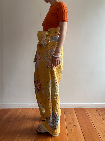 semi-antique quilt huge overall