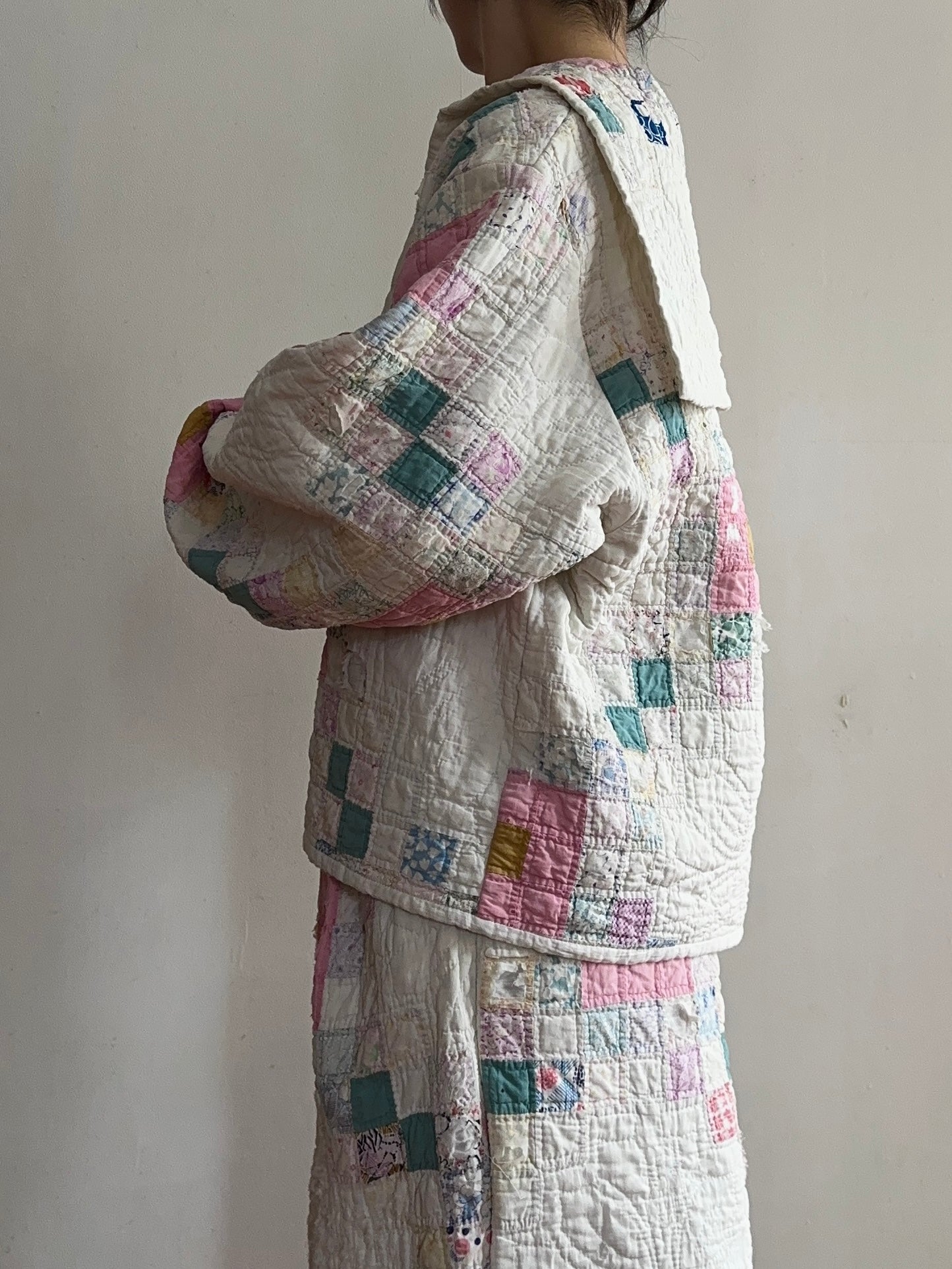 old quilt sailor shirt “boro”