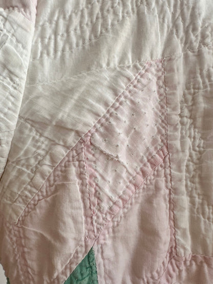 antique quilt short jacket