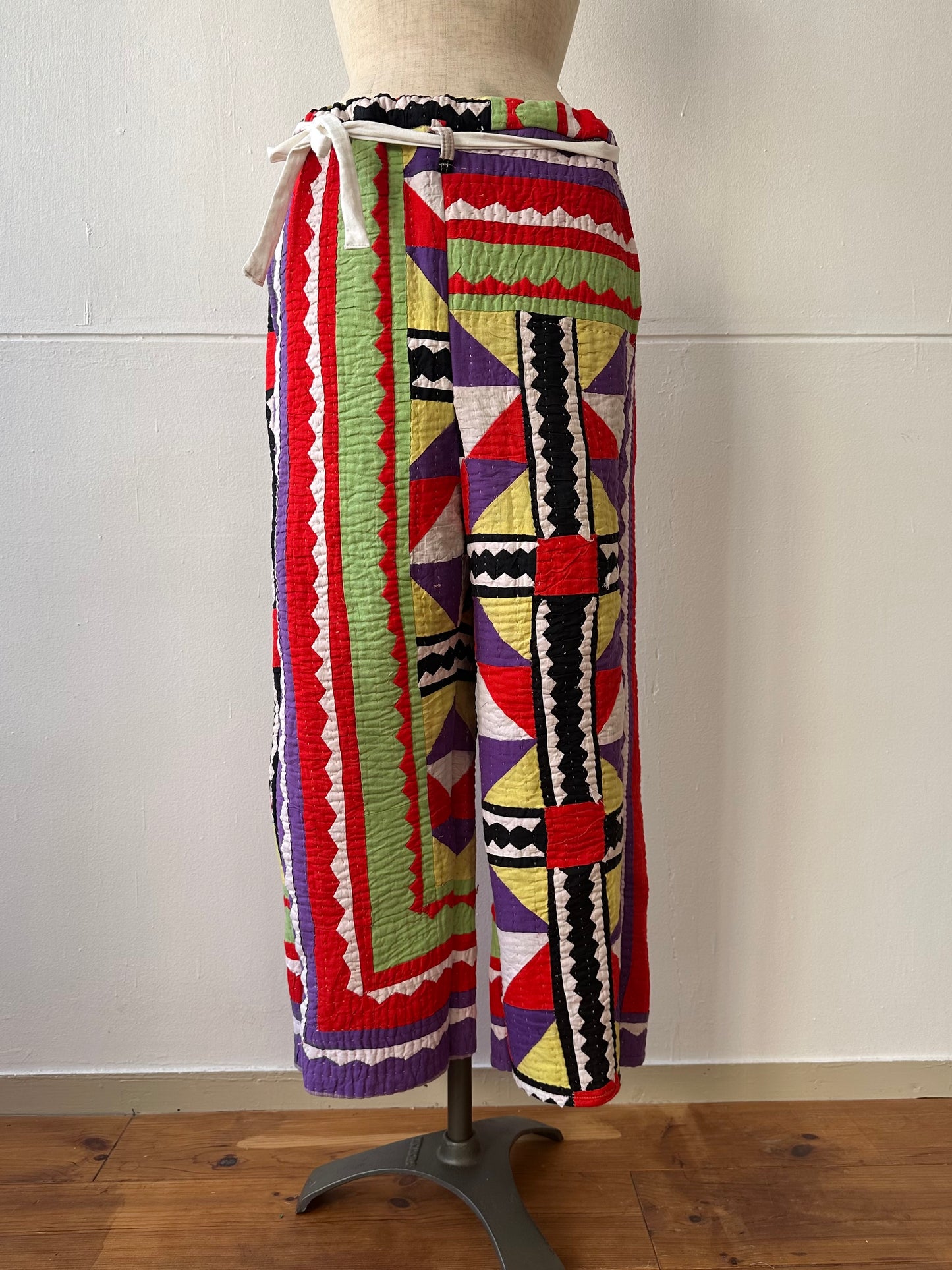 old quilt pants