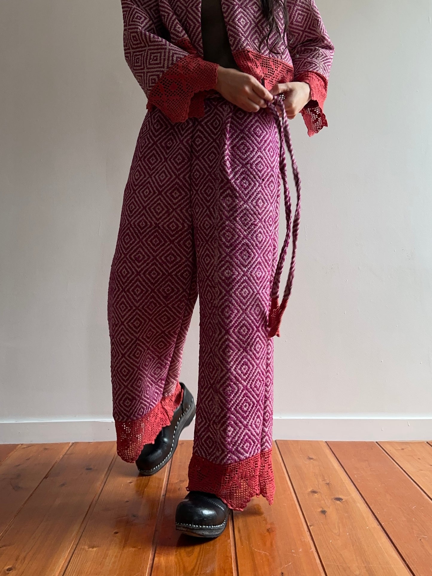 old coverlet wide pants