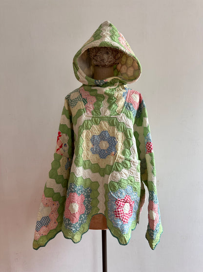 old quilt parka