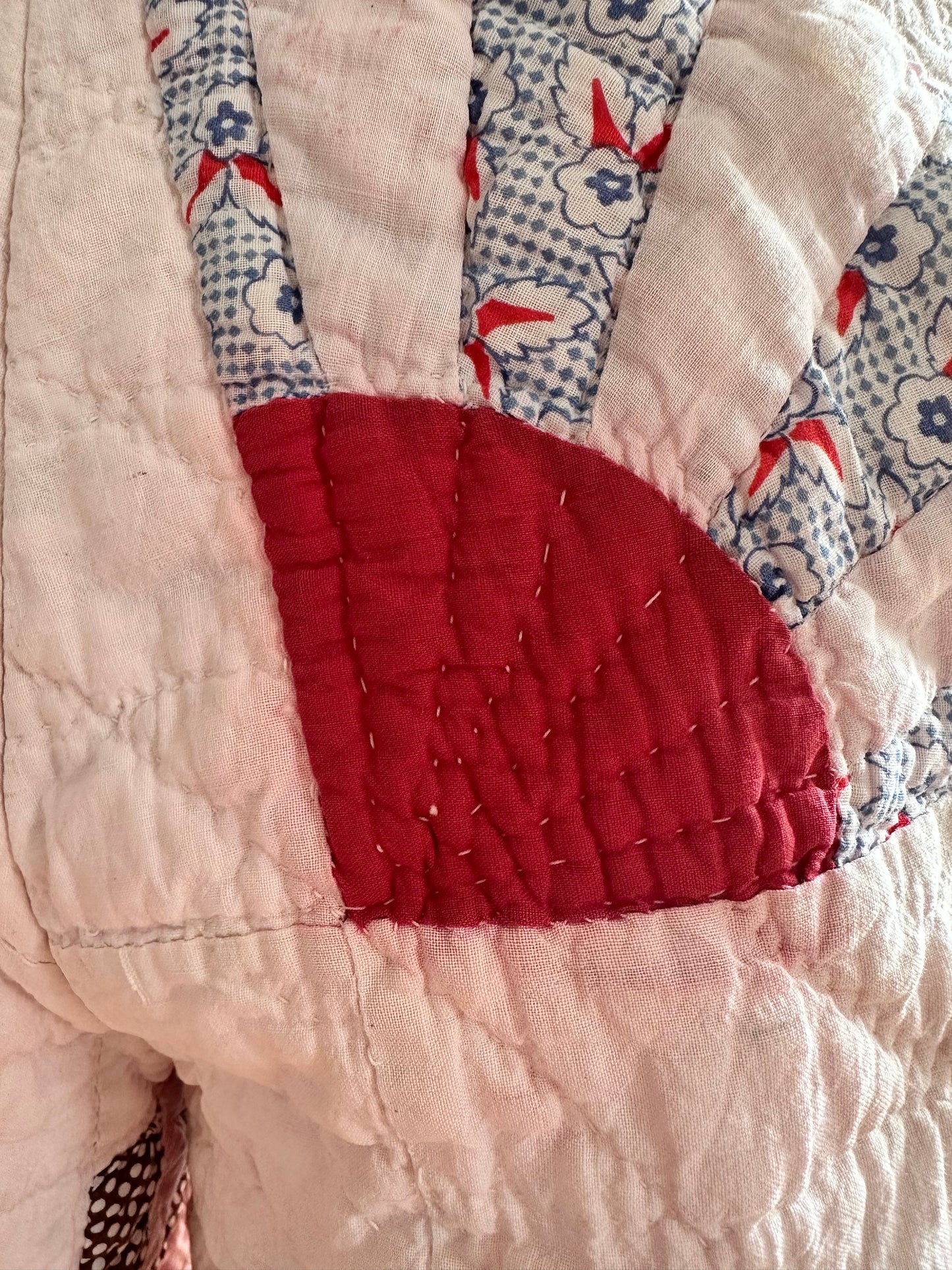 old quilt short pants