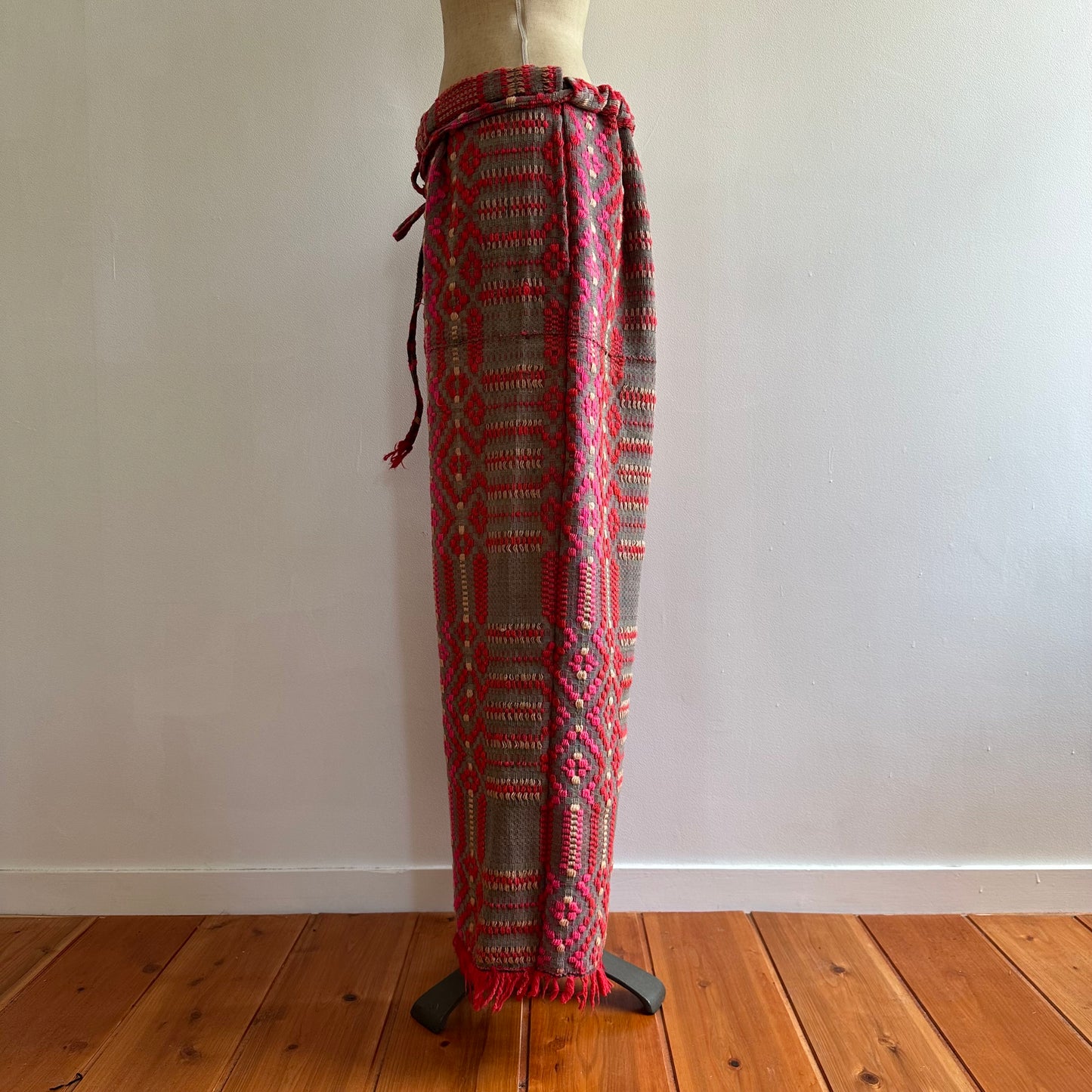 old coverlet tuck wide pants