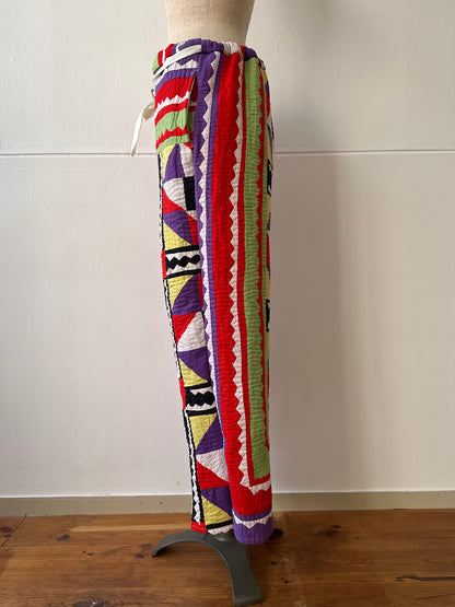 old quilt pants