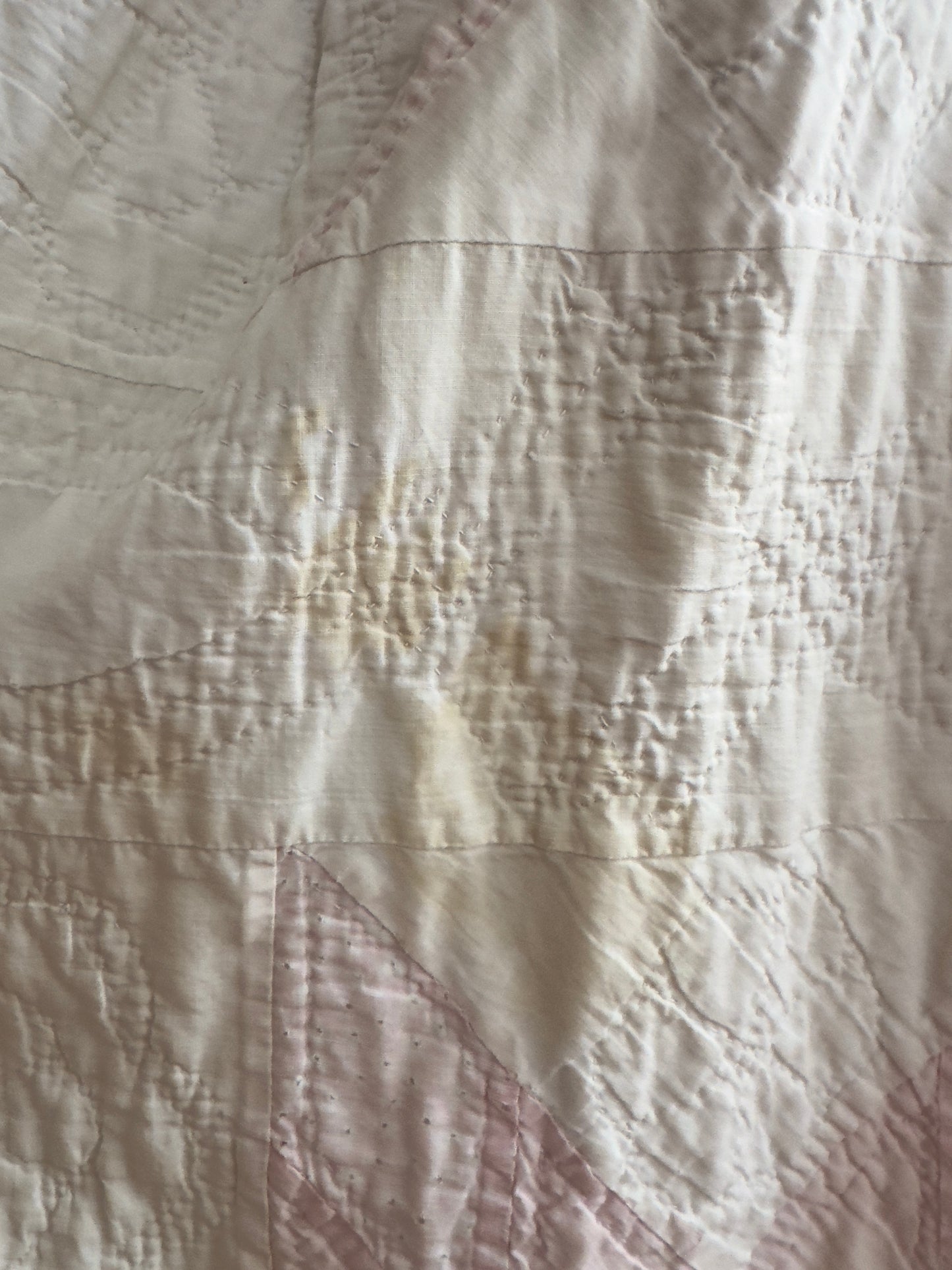 antique quilt pocket gather skirt