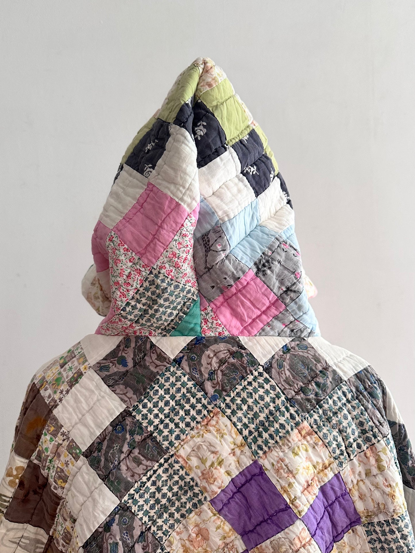 old quilt parka