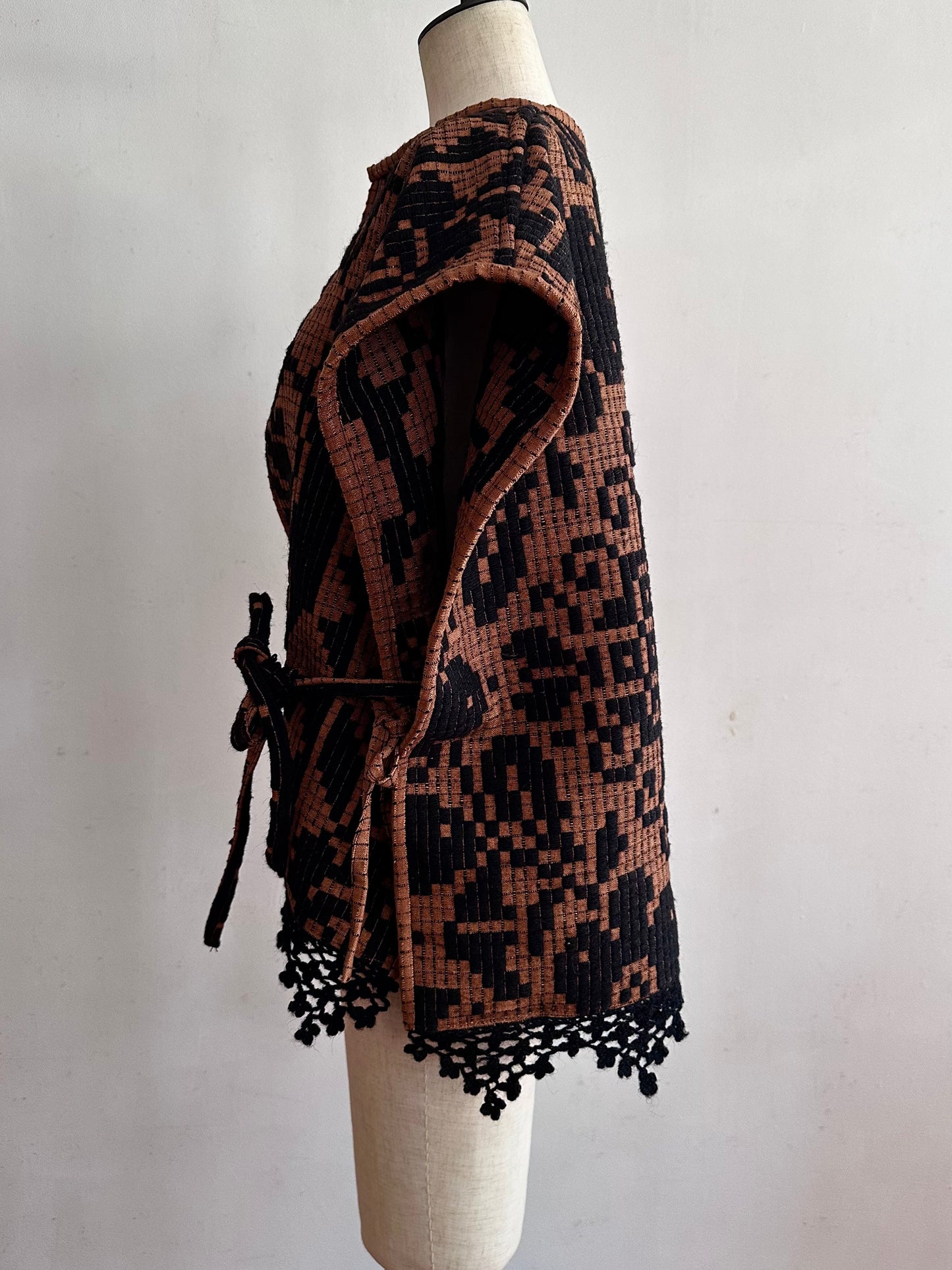 old coverlet wide vest