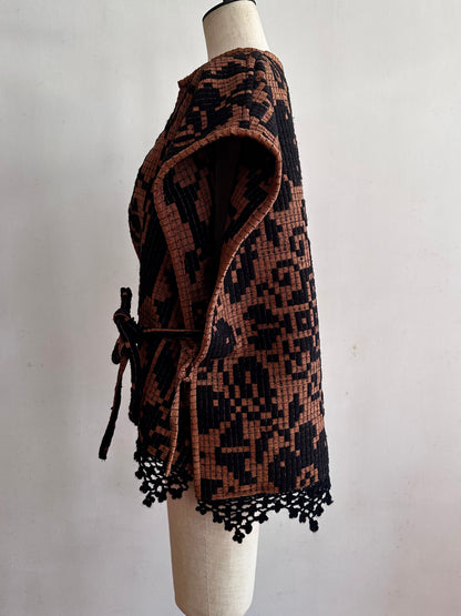 old coverlet wide vest