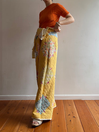 semi-antique quilt huge overall