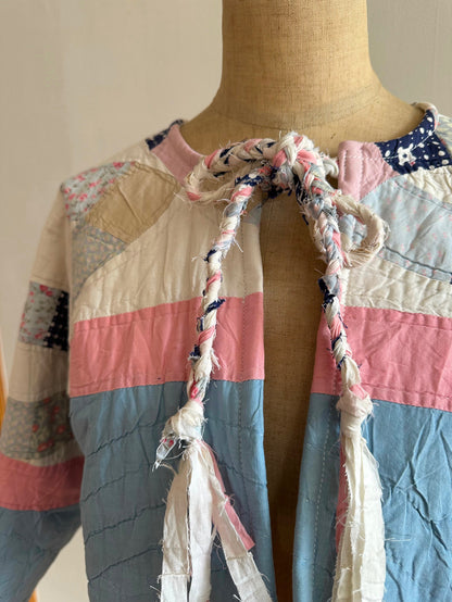 vecchia giacchetta trapuntata