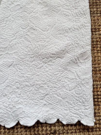 old fabric slim flare pants