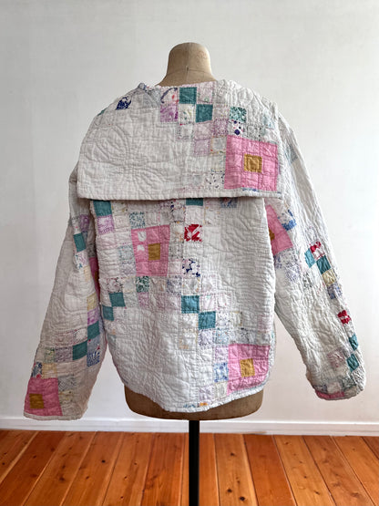 old quilt sailor shirt “boro”