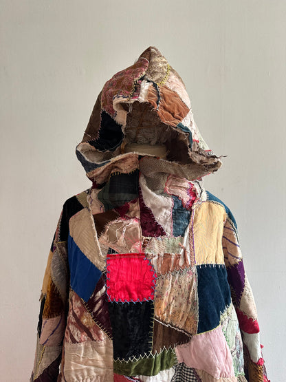 old quilt crazy parka