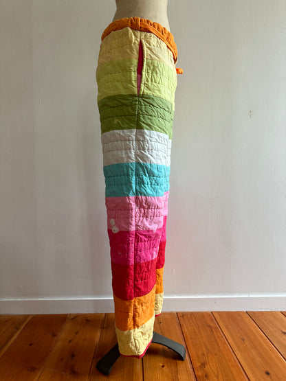 old quilt pants