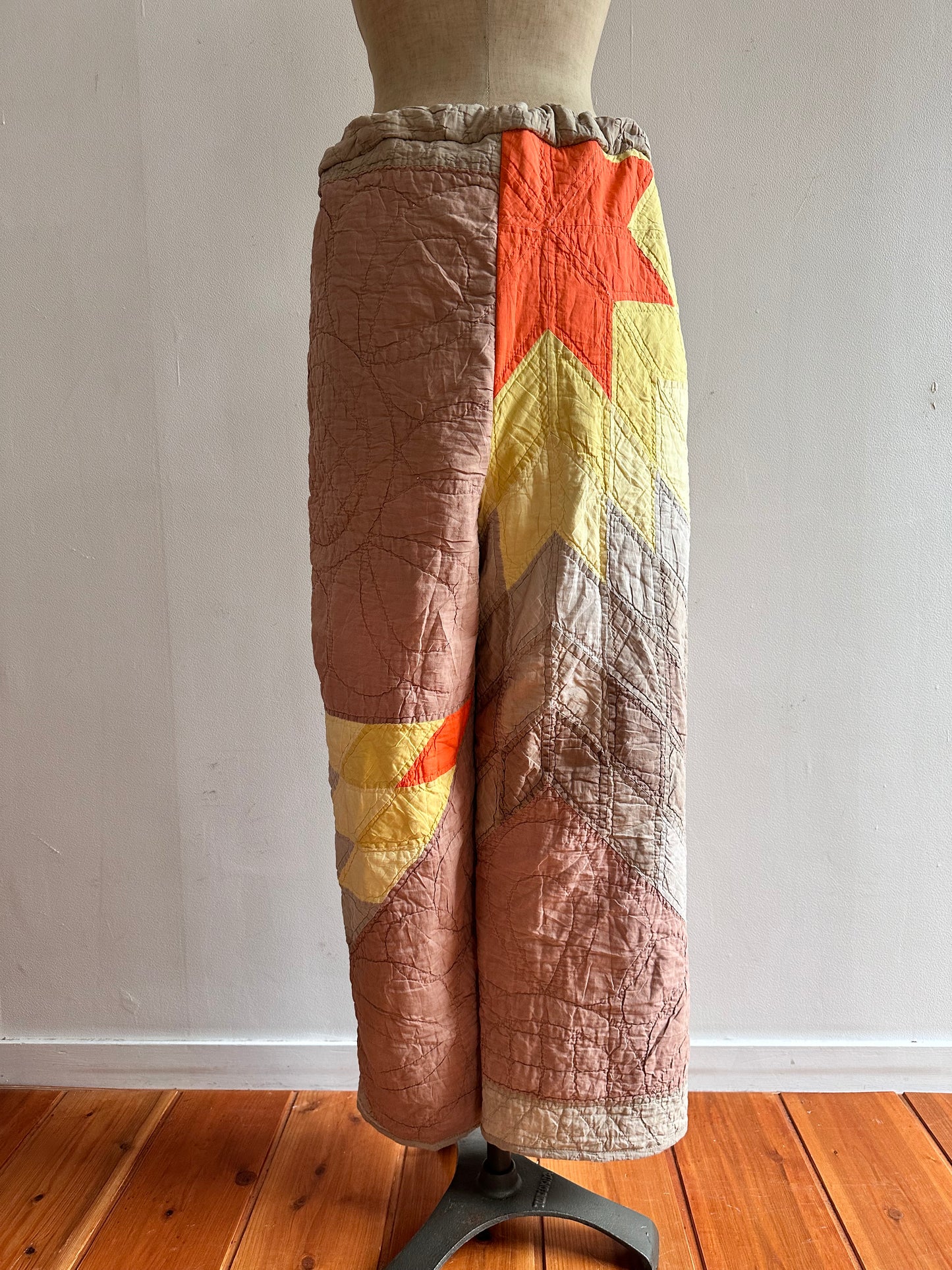 old quilt pants