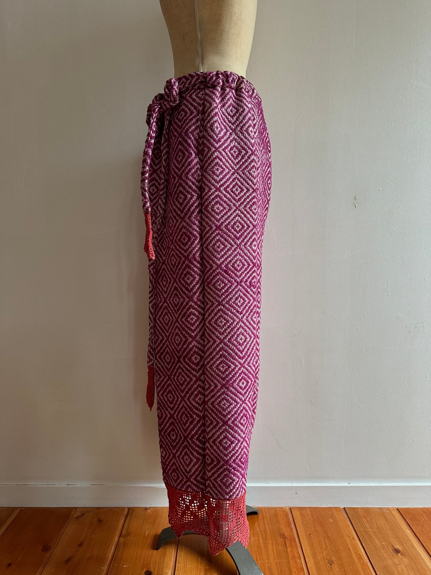 old coverlet wide pants