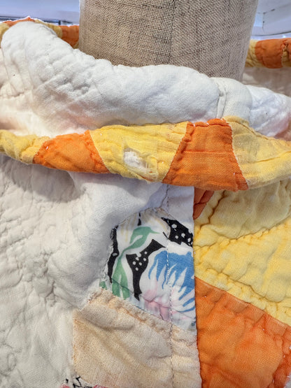 old quilt parka
