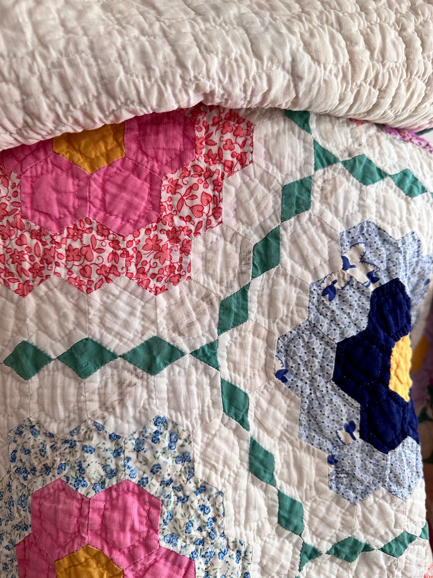 old quilt sailor shirt