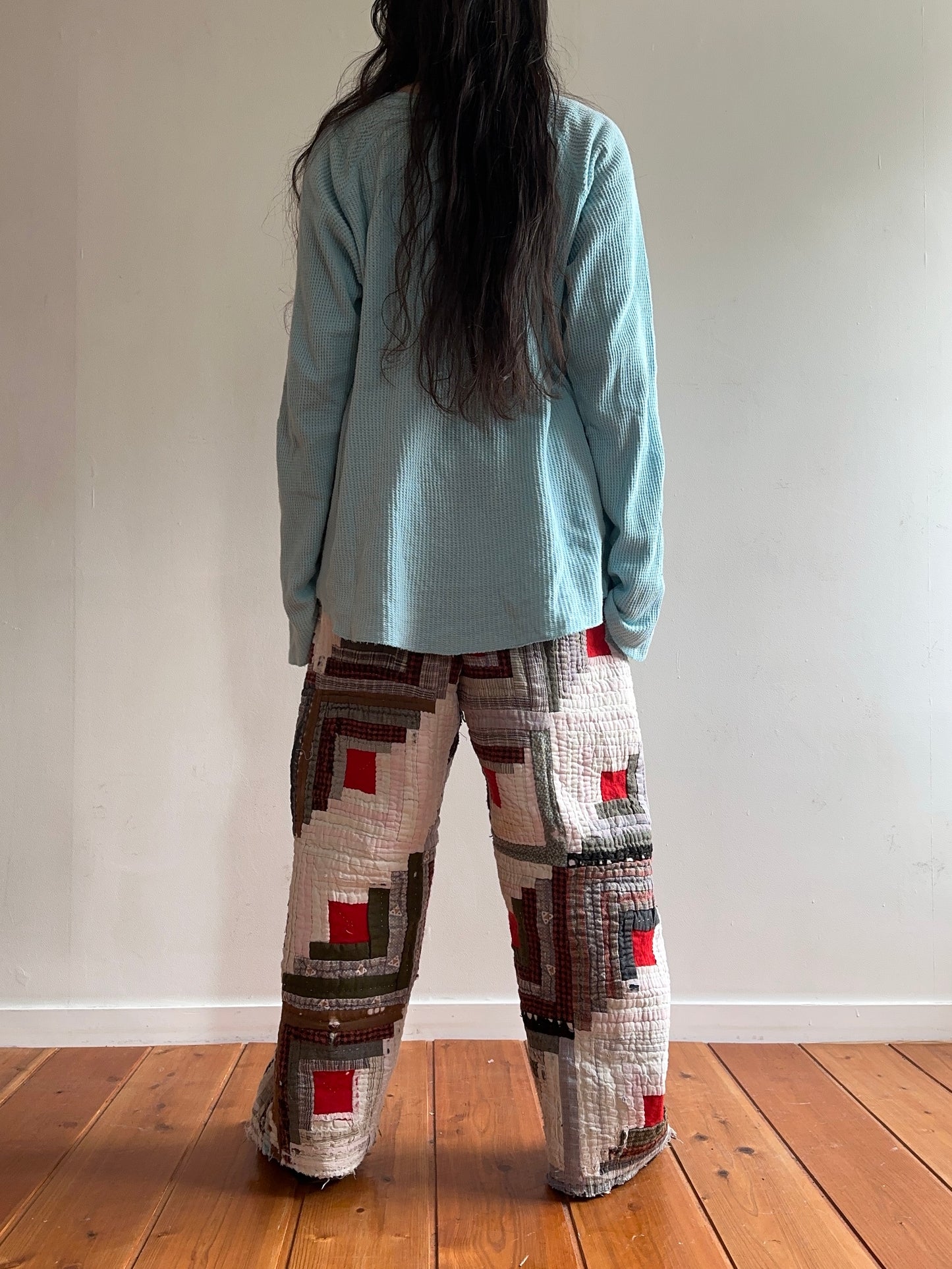 old quilt pants