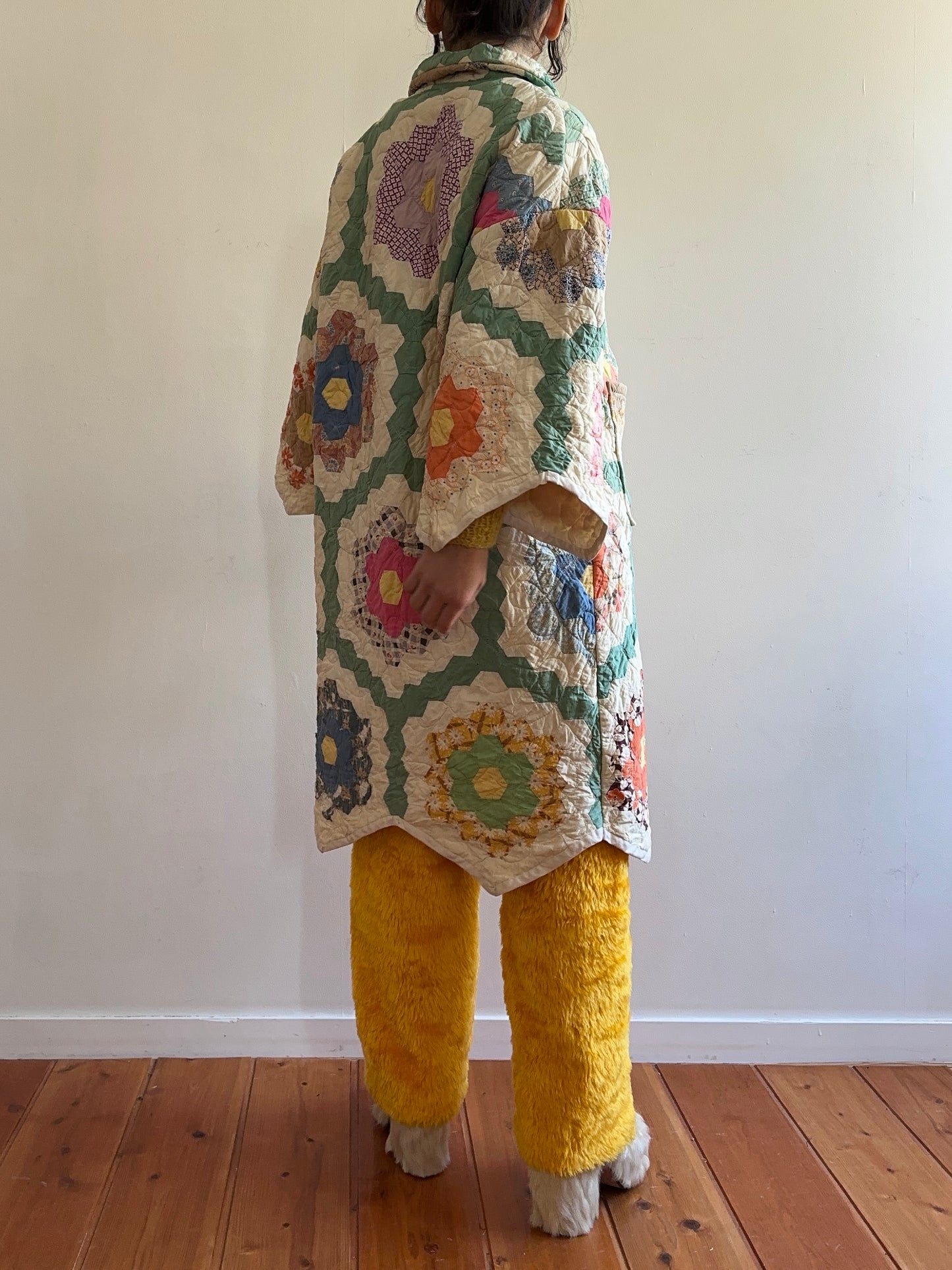 old quilt coat