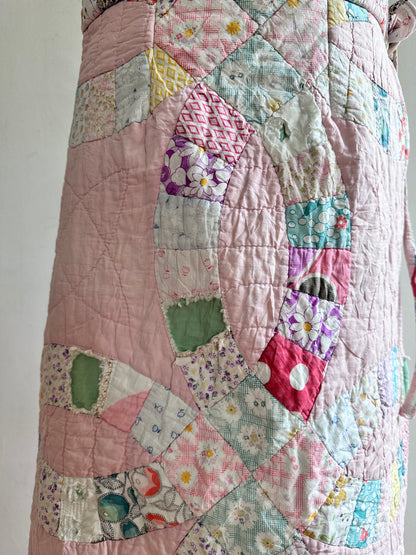 old quilt wrap skirt