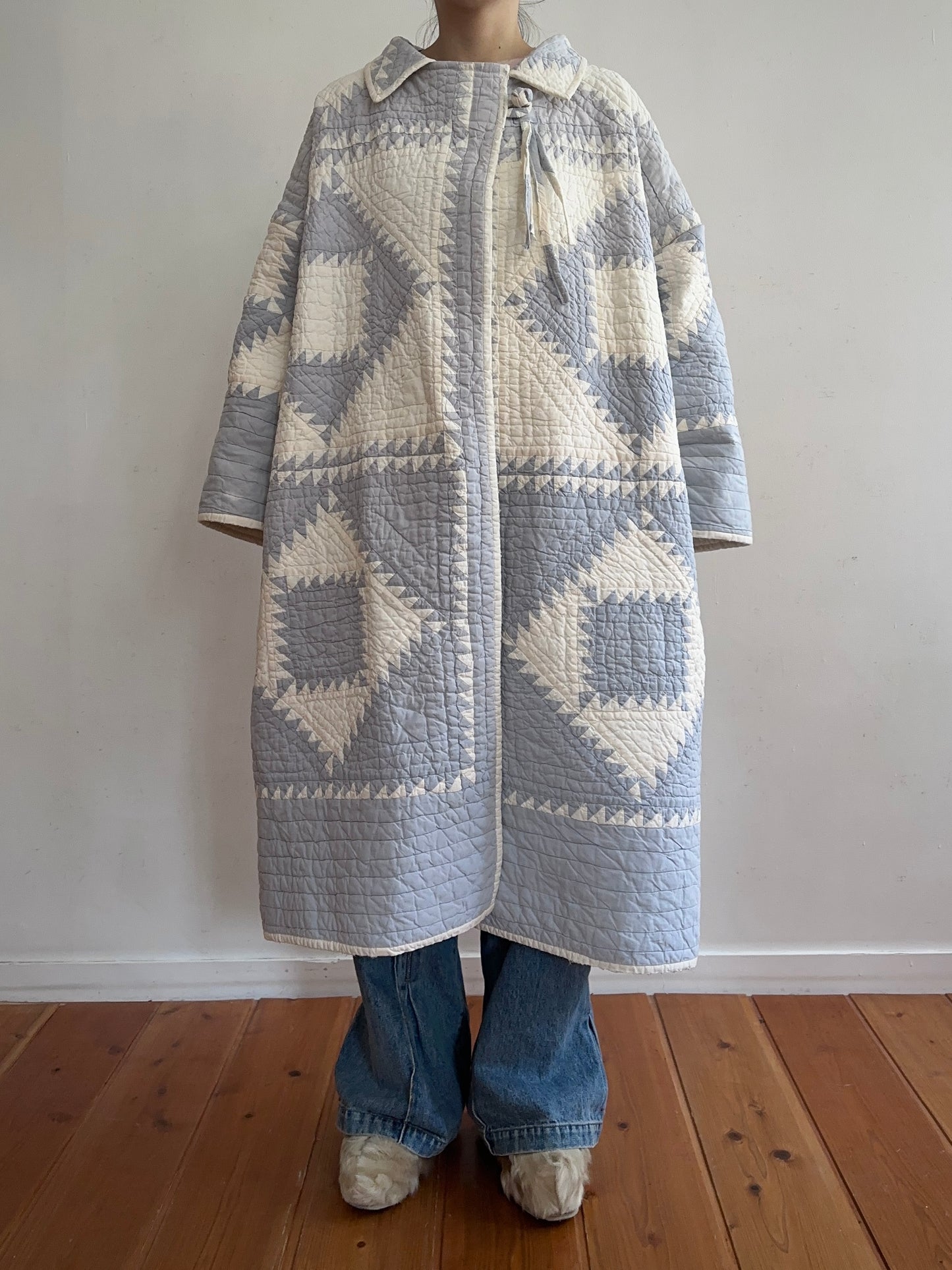 old quilt coat
