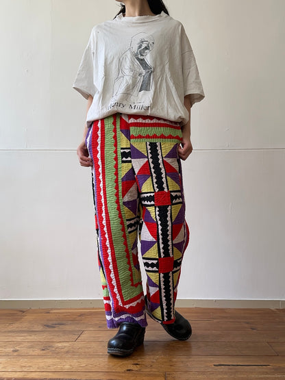 old quilt pants