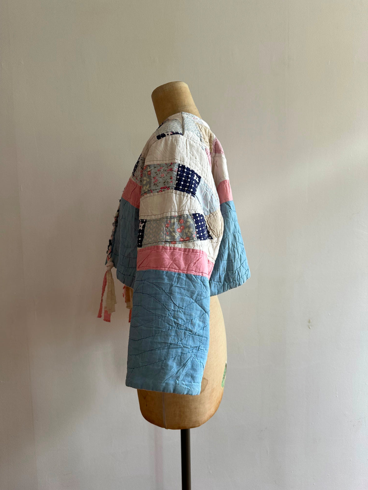 vecchia giacchetta trapuntata