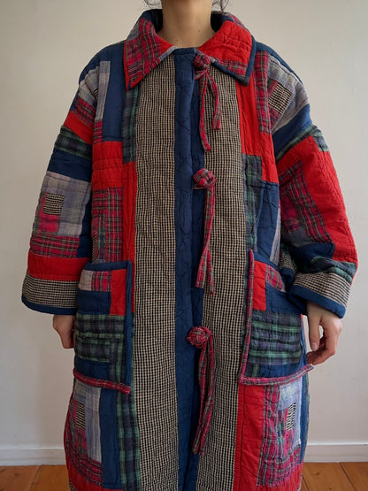 old quilt coat