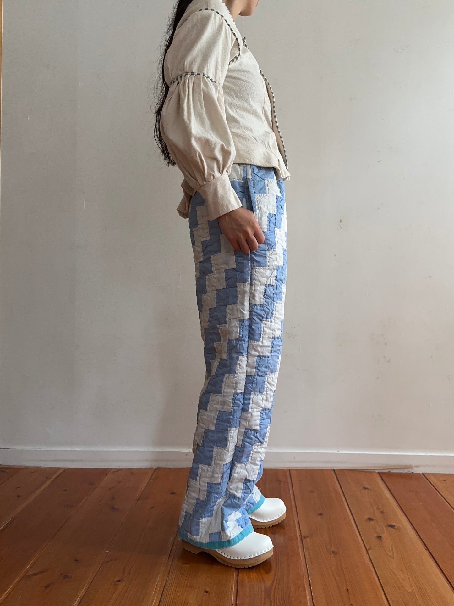 old quilt pants