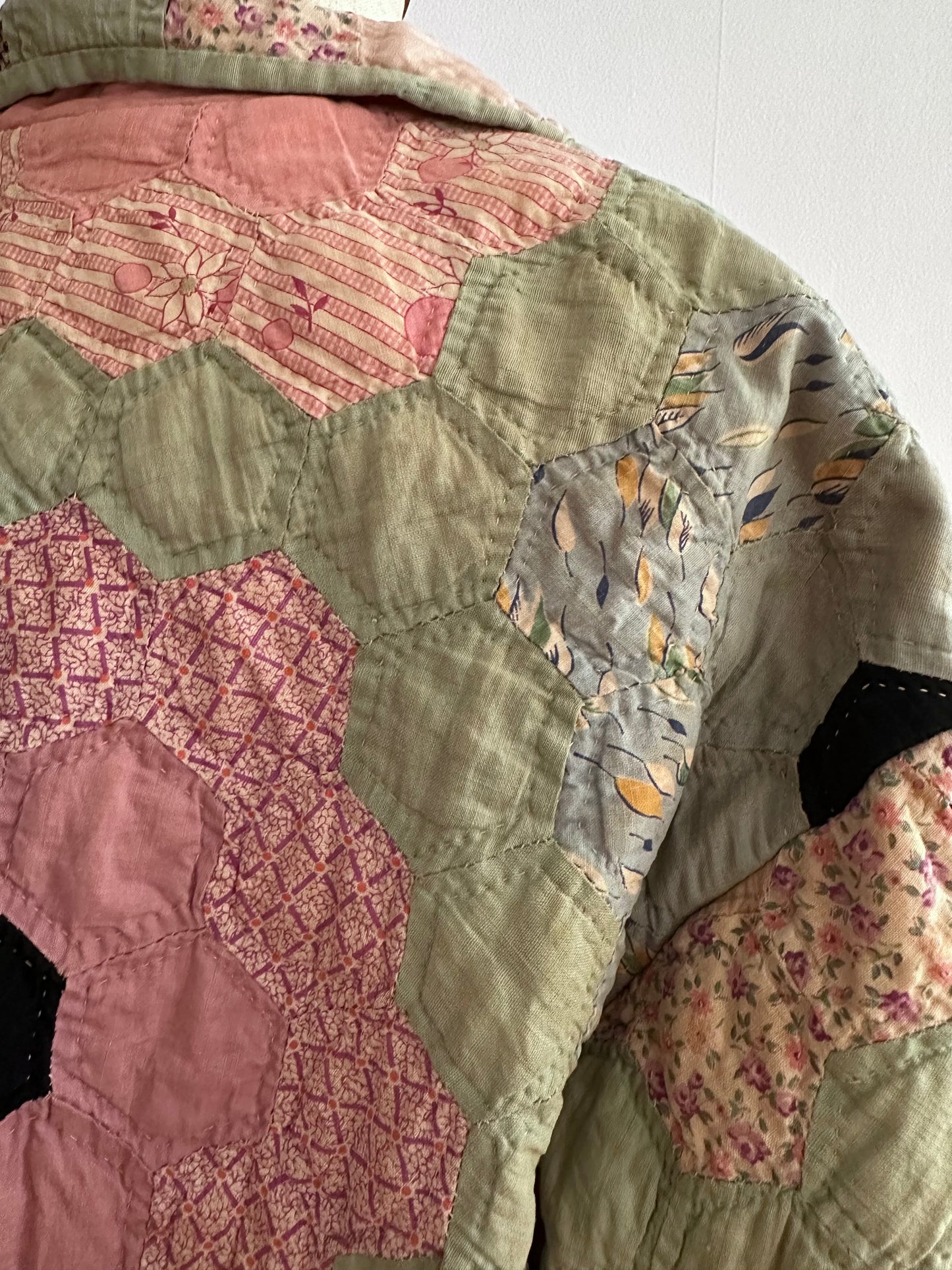 old quilt short jacket