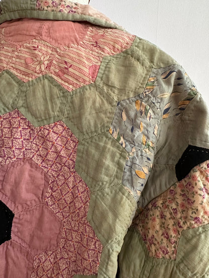 old quilt short jacket