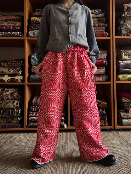 old coverlet tuck wide pants
